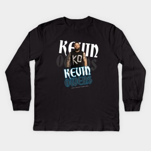 KEVIN OWENS Kids Long Sleeve T-Shirt